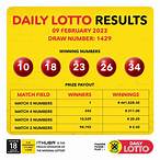 all lottery result